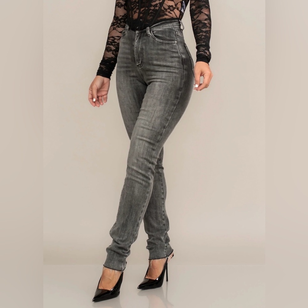 ByEgreis Women's Gray Jeans size large